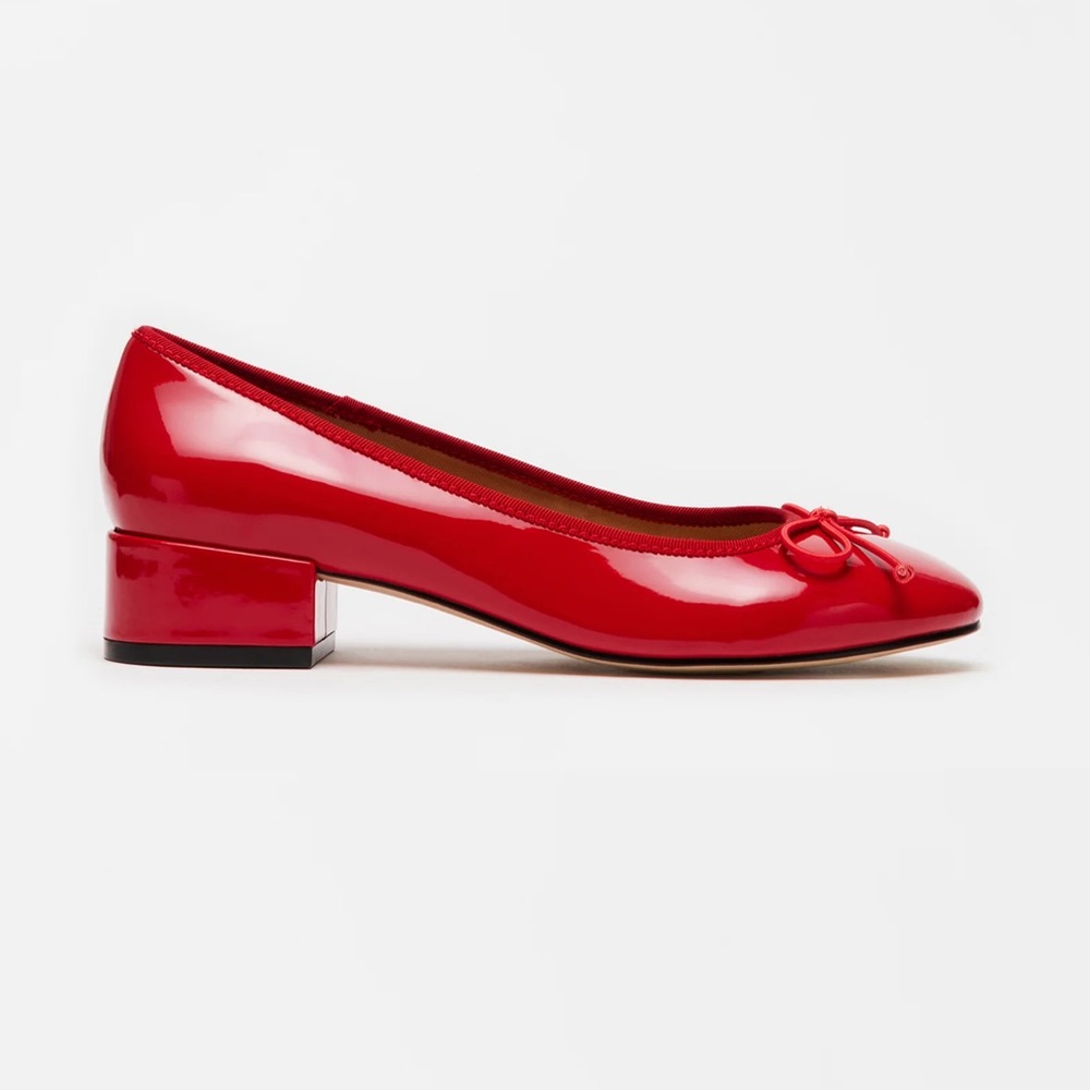 Steve Madden Cherish Red Patent Heels